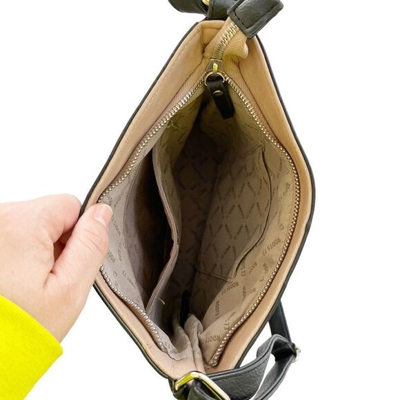 Roots Tan Leather Crossbody Bag - Picture 4 of 6